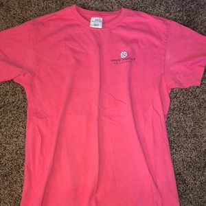 Pink Simply Southern tee